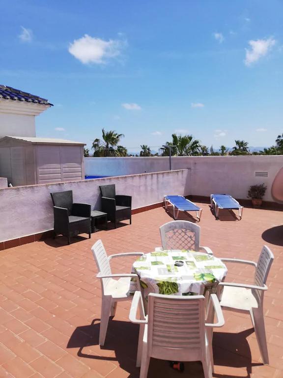 Nice Apartment With Spacious Terrass And Rooftop Los Alcázares Exteriör bild